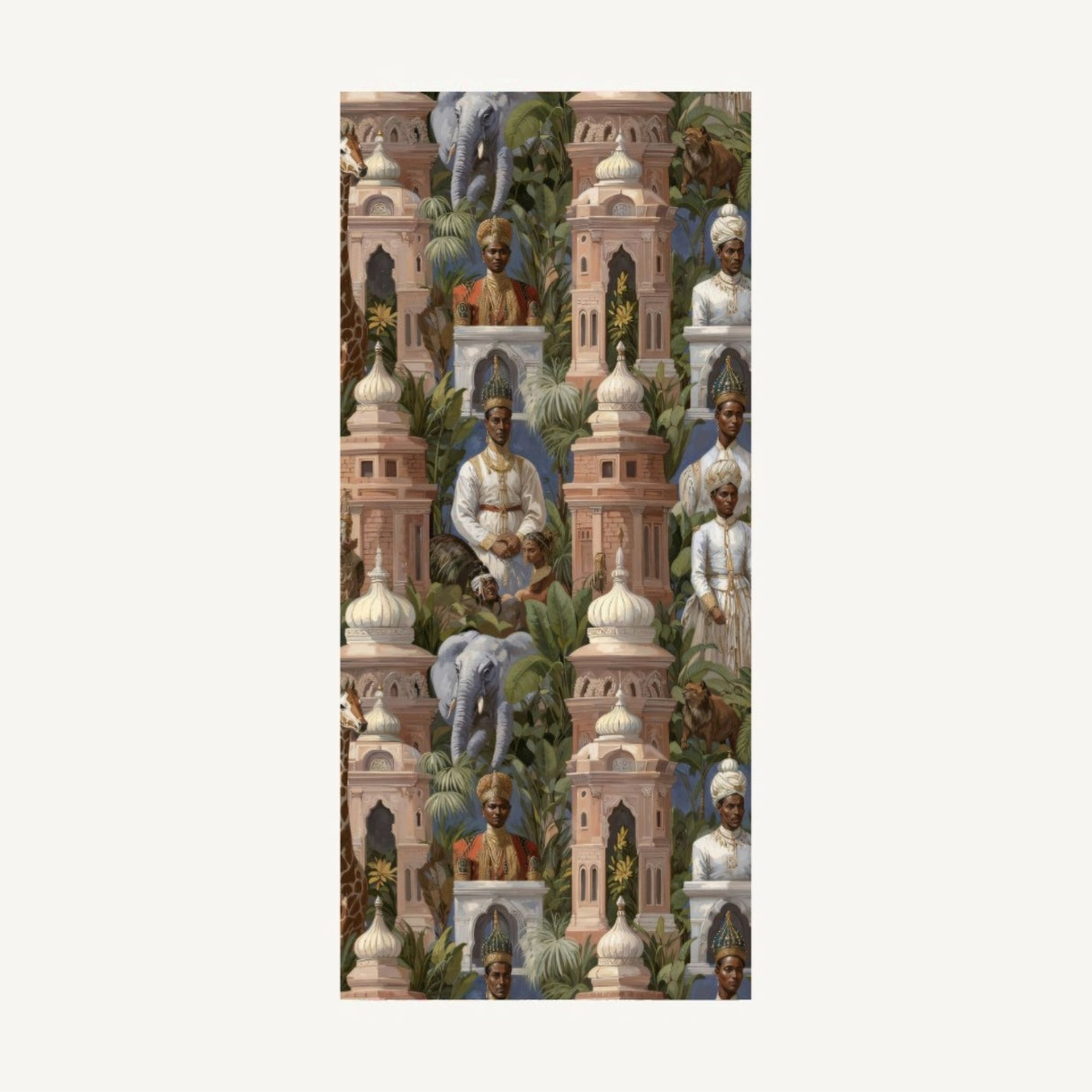 Majestic Empire - Luxury Frameless Printed Wallpaper Art Panel
