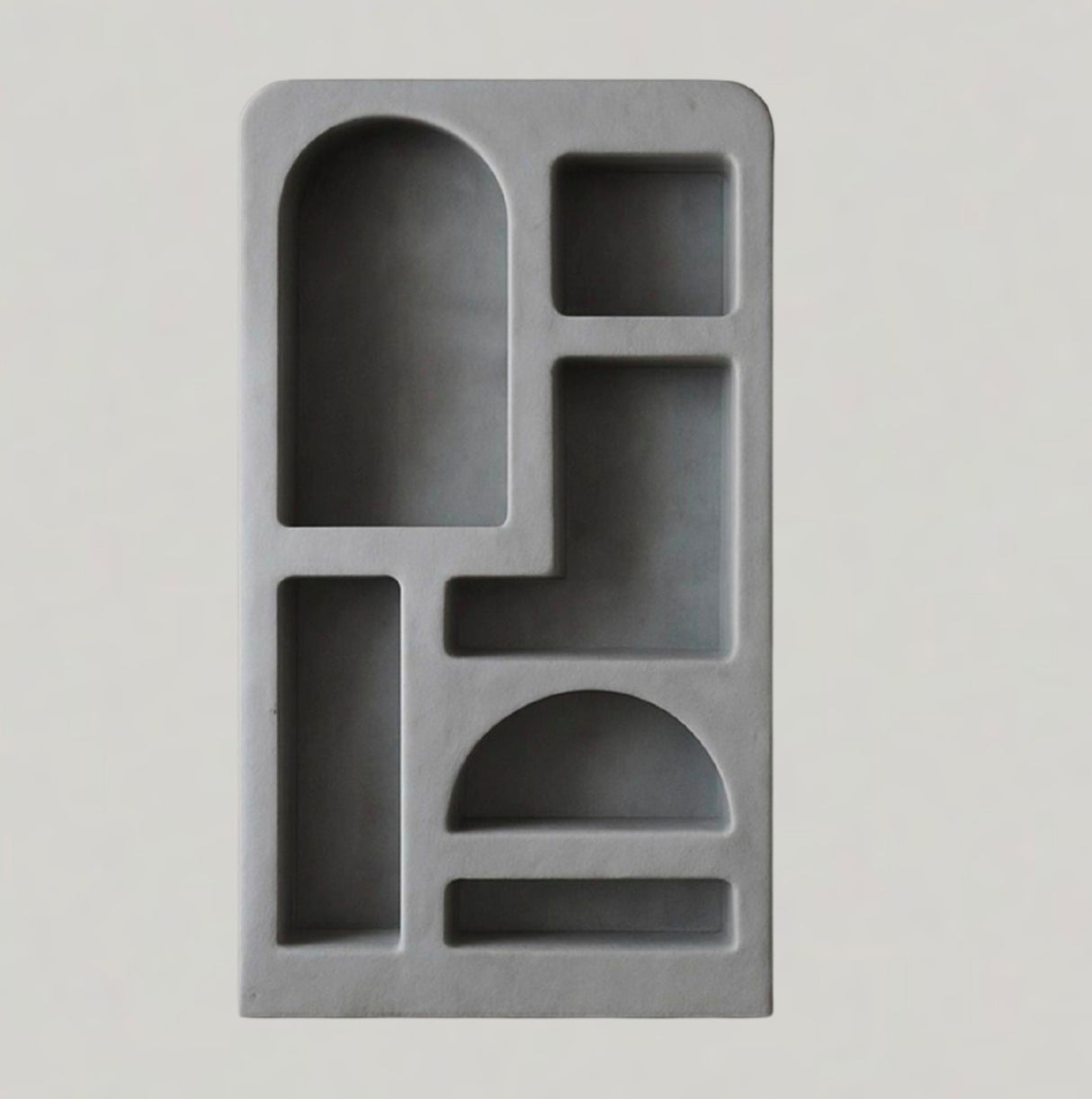 Kumo Display Unit – Wabi-Sabi Inspired Sculptural Shelving with Organic Form and Natural Texture