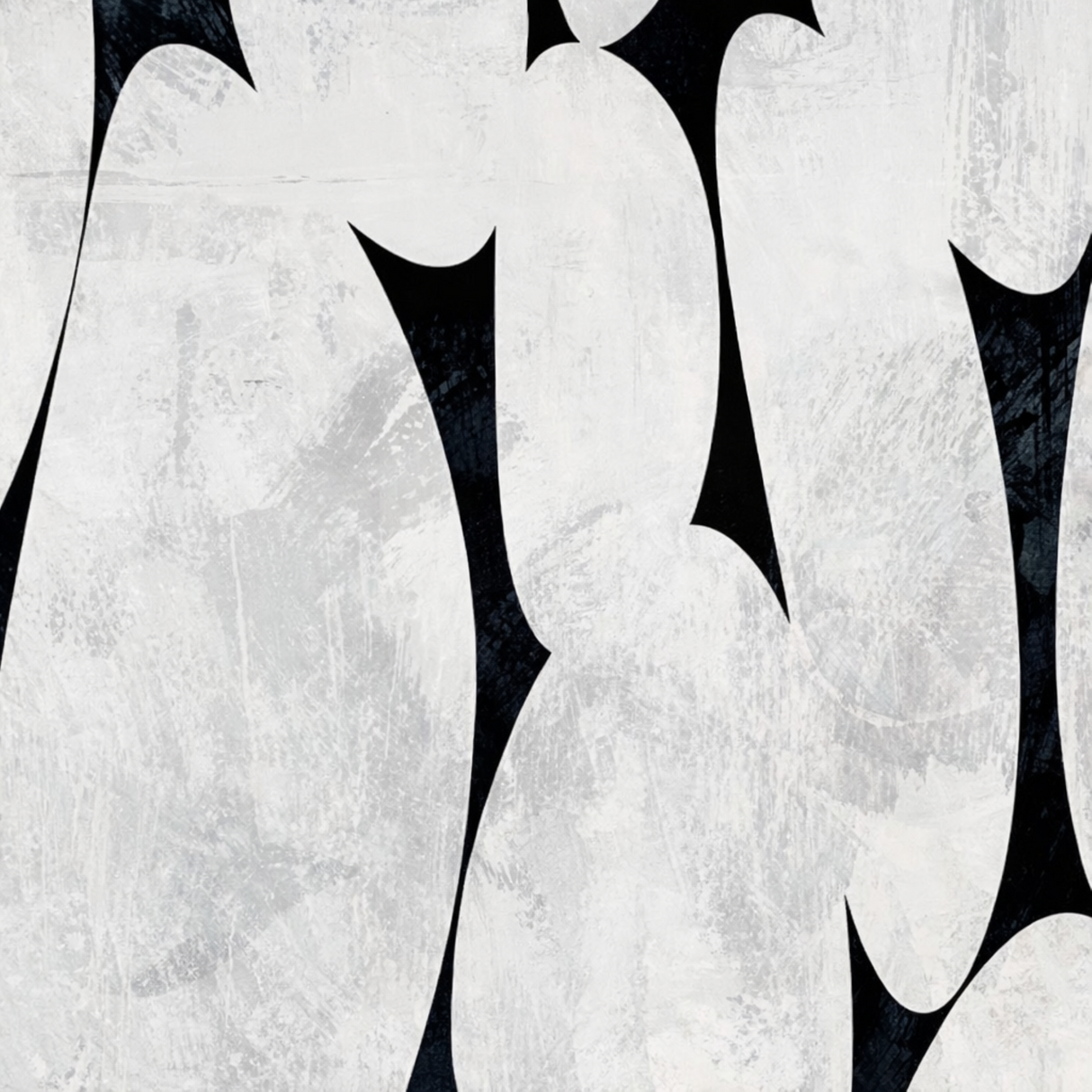 Papel pintado con patrones elípticos y textura de yeso: geometría abstracta moderna