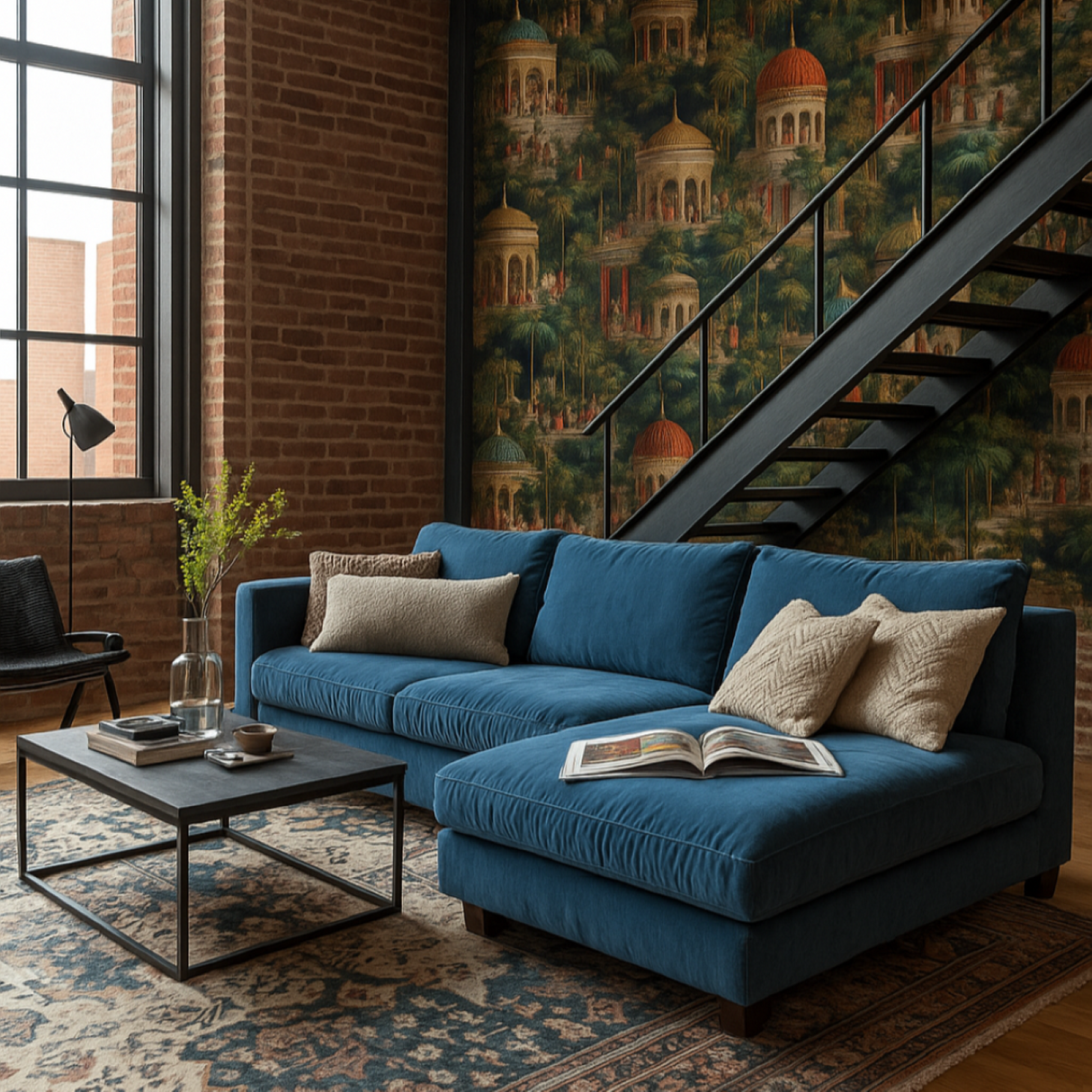 Oriental Dome Mural Wallpaper – Available In Printed And Embossed Versions For Classic Interiors
