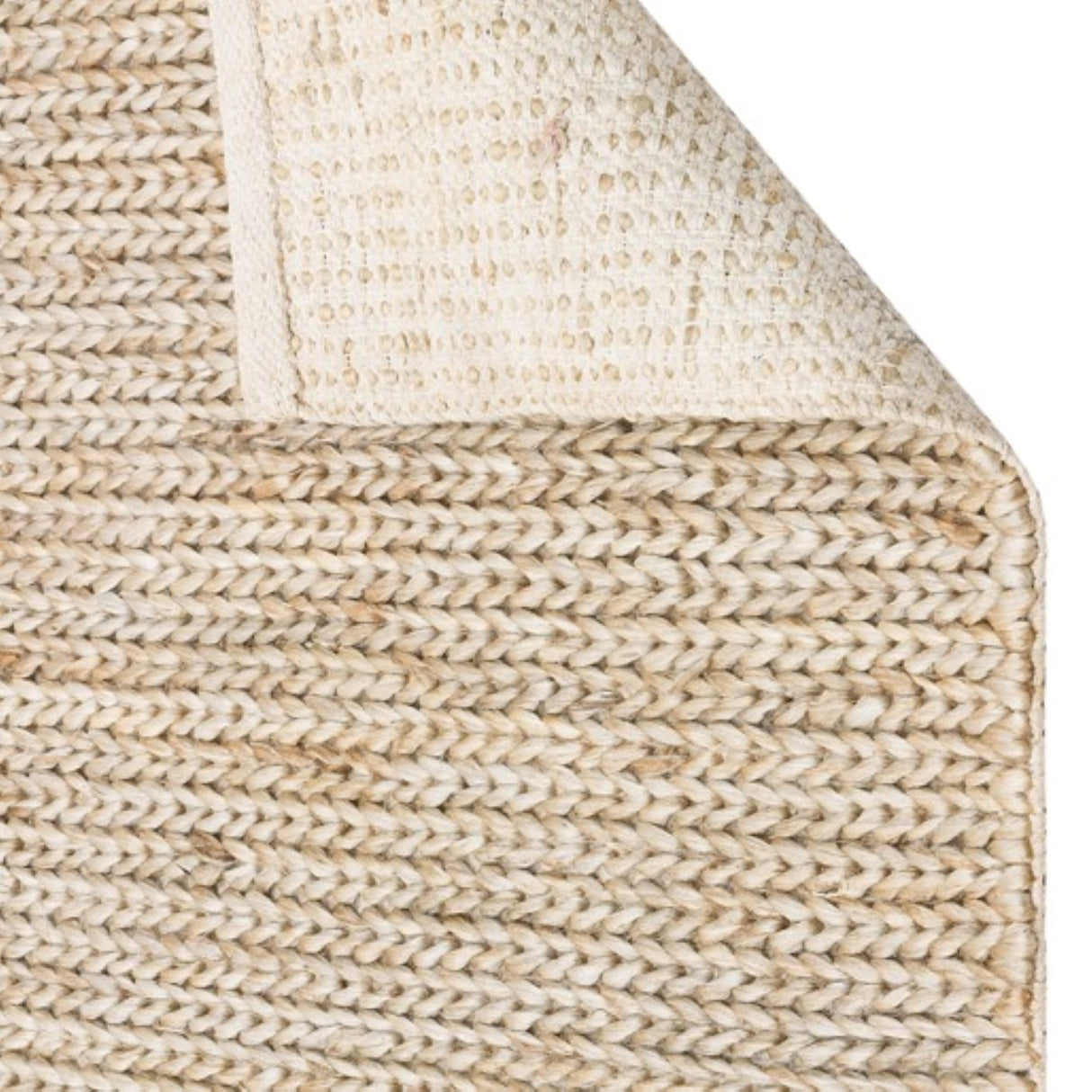 Choti Choti Smoke – Artisan Hand-Woven Natural Jute Rug