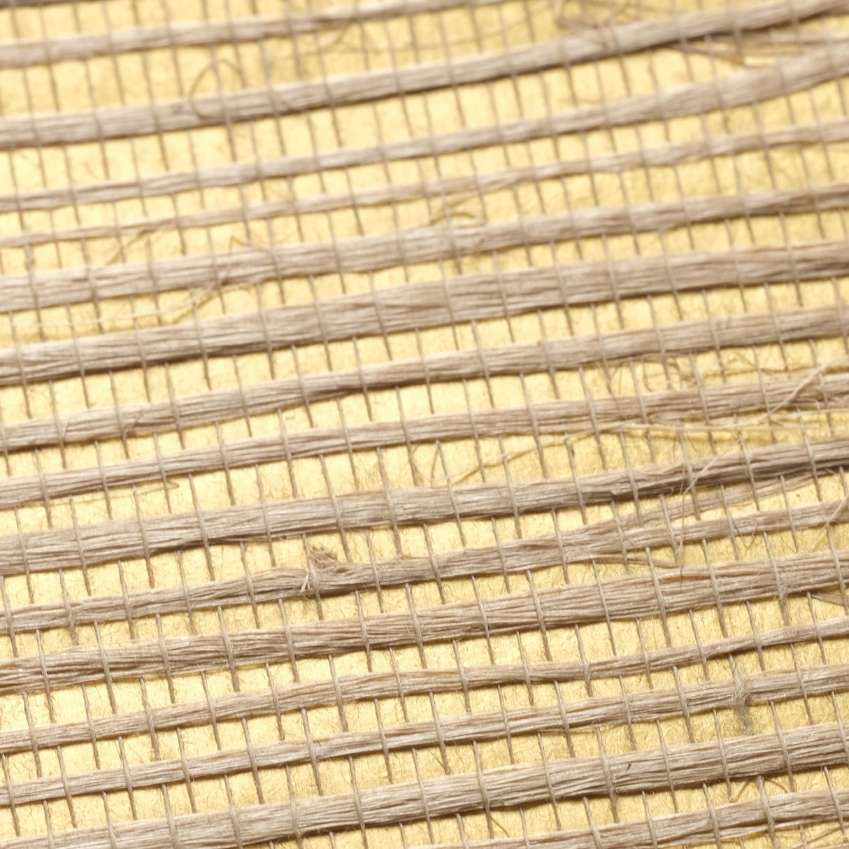 MDS018-CO2092 - Luxury Grasscloth Wallpaper With Gold Base (Grade III - Dense Weave - No2) – Woven Natural Elegance for