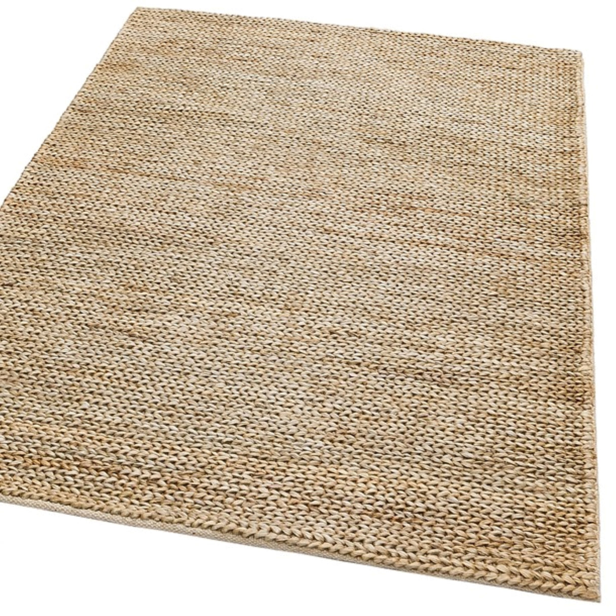 Choti Choti Smoke – Artisan Hand-Woven Natural Jute Rug