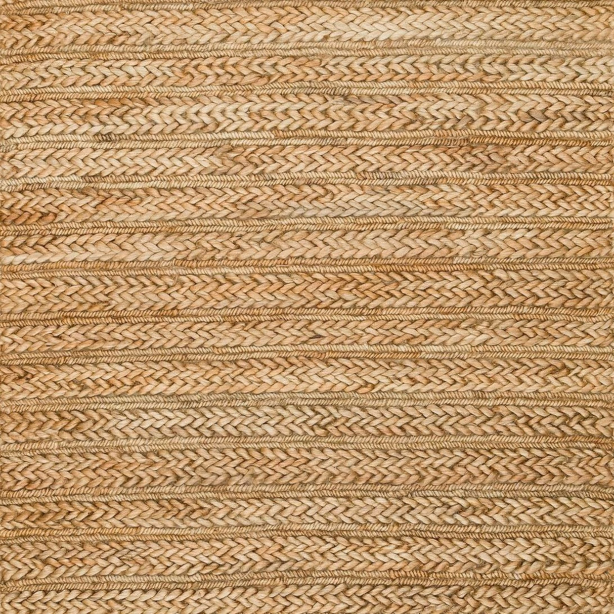 Choti Choti Mix – Artisan Hand-Woven Natural Jute Rug
