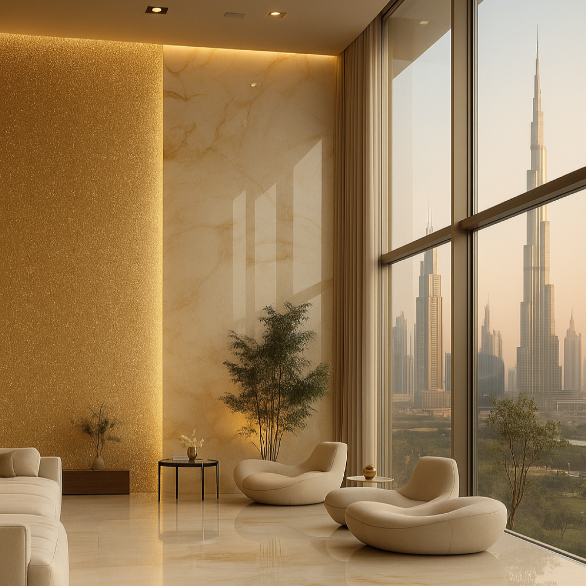 MDS002-ATT828 - Luxury Gold Glass Bead Wallpaper – Inspired by Natural Elegance For Sophisticated Interiors