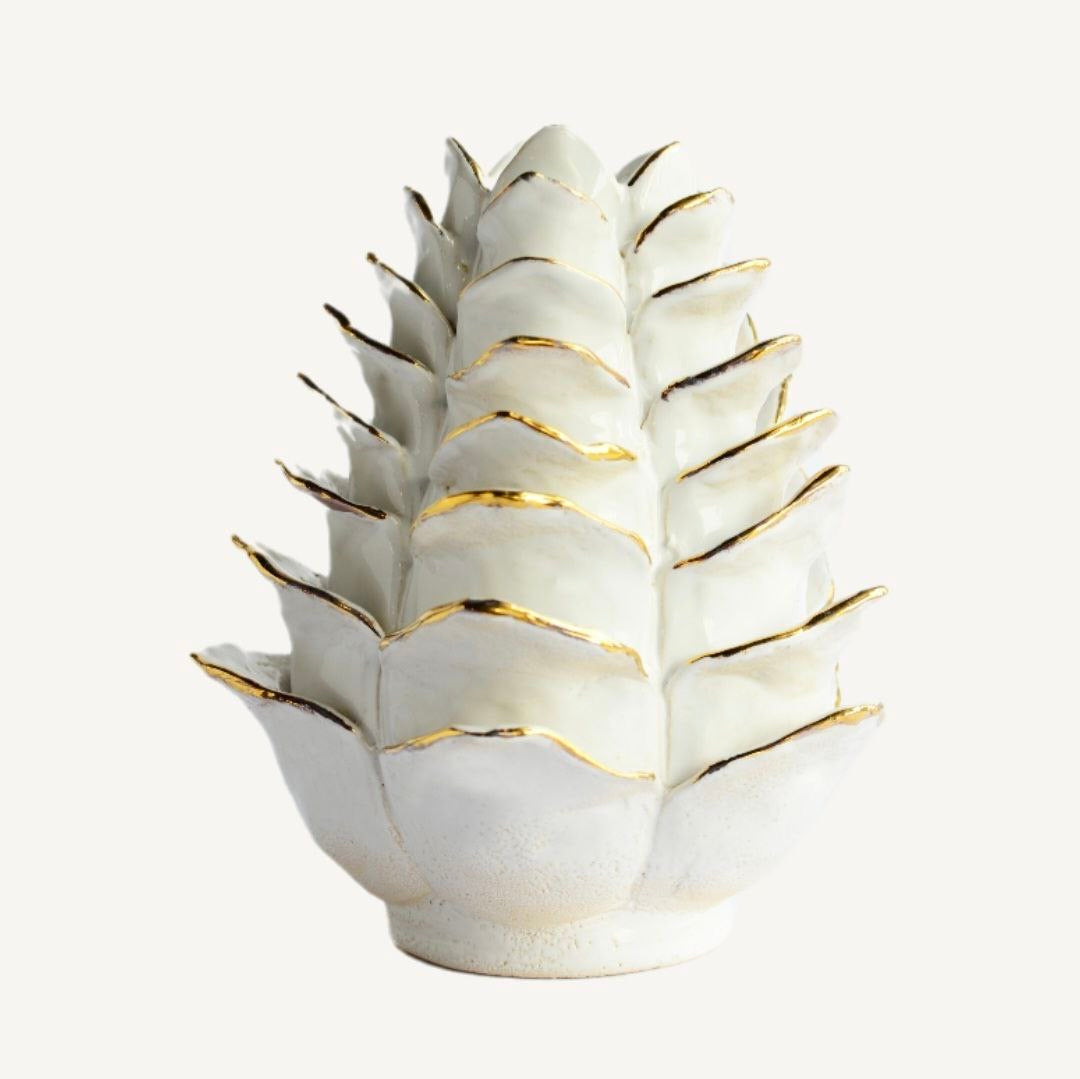 Shishka 06 - Cuenco/jarrón de cerámica hecho a mano - Diseño artístico contemporáneo