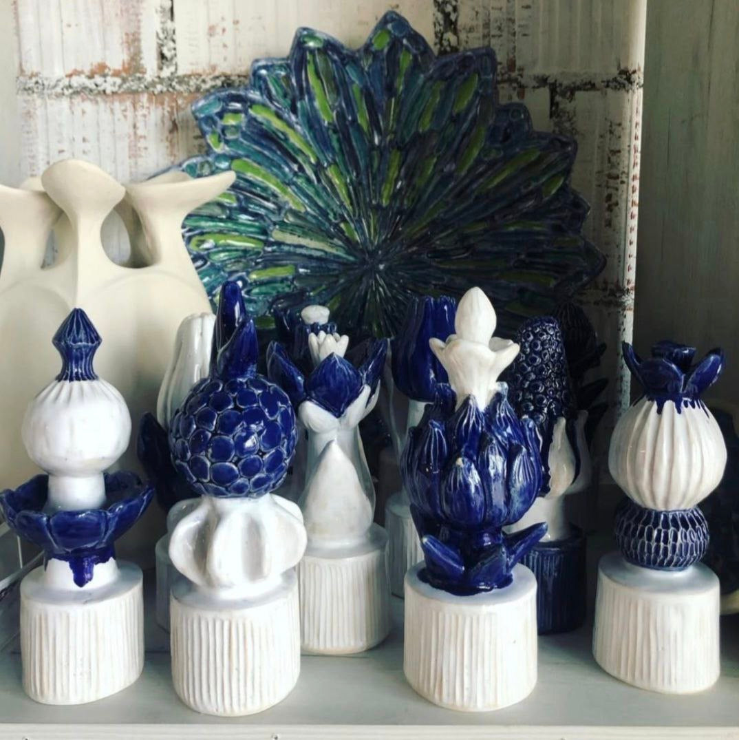 Paradise Garden 05 - Paradise Garden Series Handmade Ceramic Sculptures – Contemporary Artistic Design