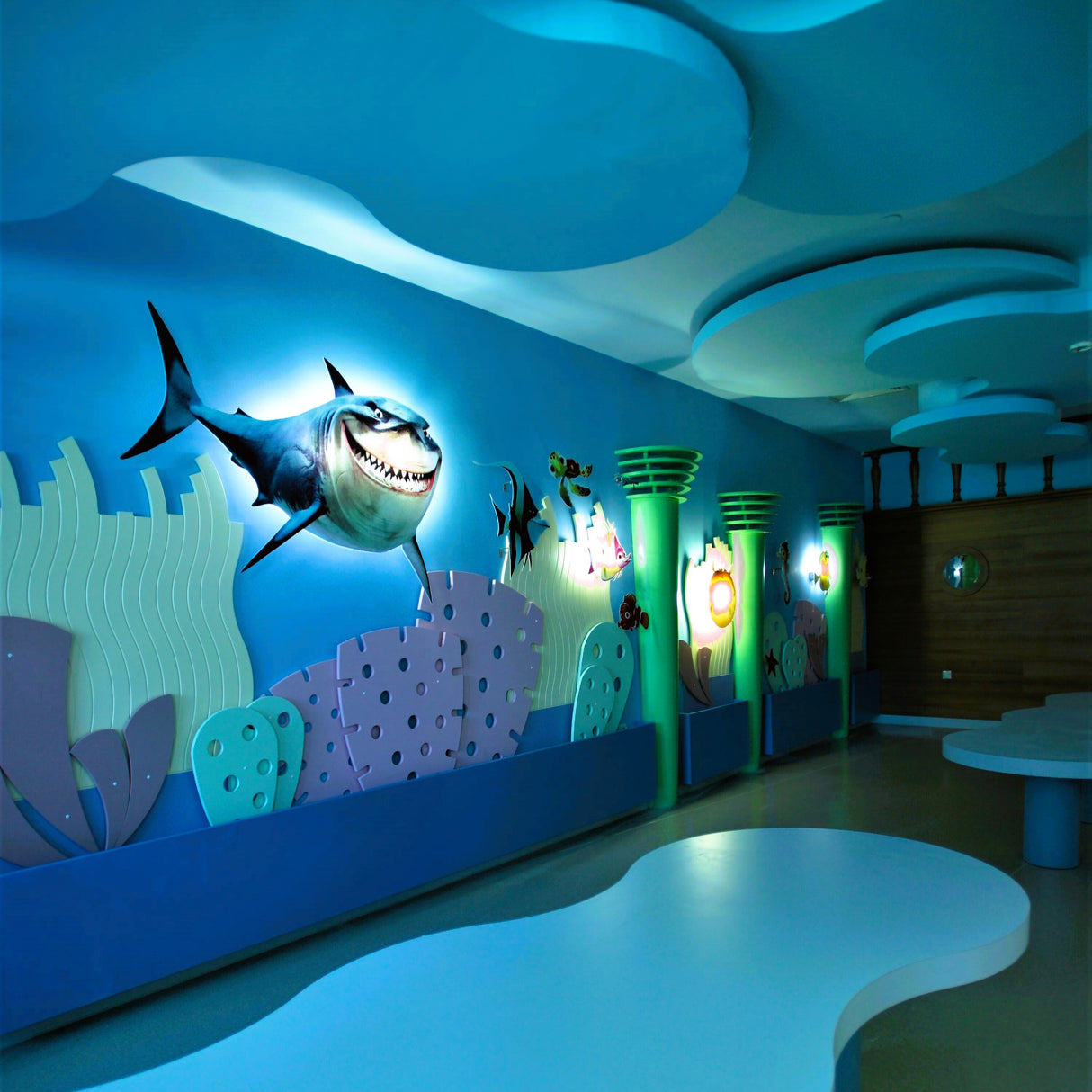 Kids Club Fit-Out Works - Underwater Themed Play Space
