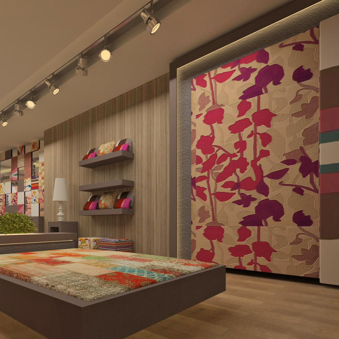 Carpet Store Interior Design & Fit-Out Works - Contemporary Retail Concept