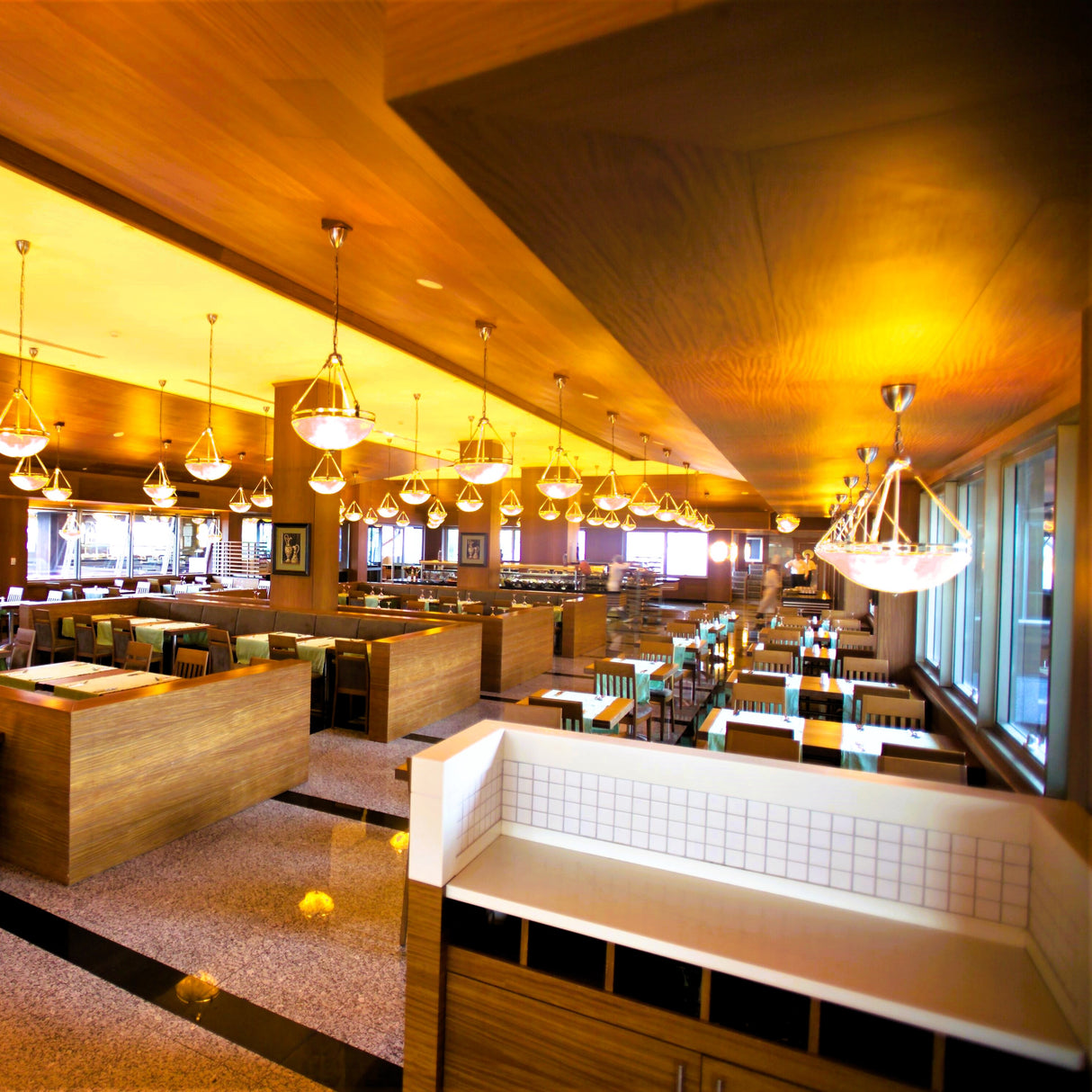 A-La-Carte Restaurant Fit-Out Works - Warm & Inviting Dining Atmosphere