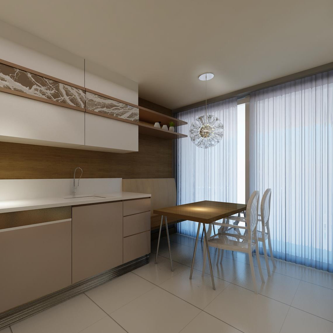 Diseño conceptual y acondicionamiento del complejo de apartamentos Olive Garden en Antalya, Turquía: Espacios residenciales modernos