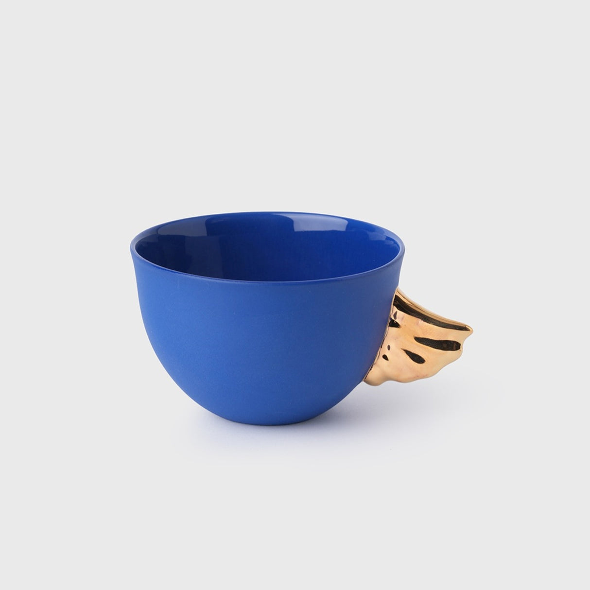 Volans Cup Set of Four, 140 ml Each, Multicolor – Elegant Coffee Cups with 24K Gold Details for Stylish Homes