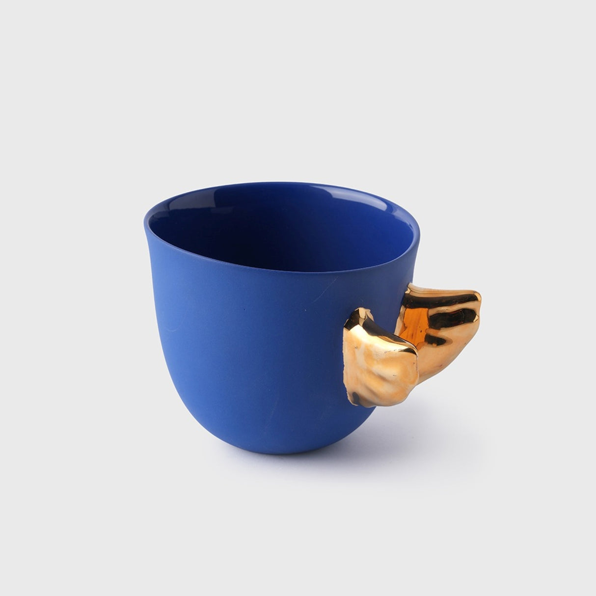 Volans Cup Set of Four,220 ml Each, Multicolor – Elegant Coffee Cups with 24K Gold Details for Stylish Homes