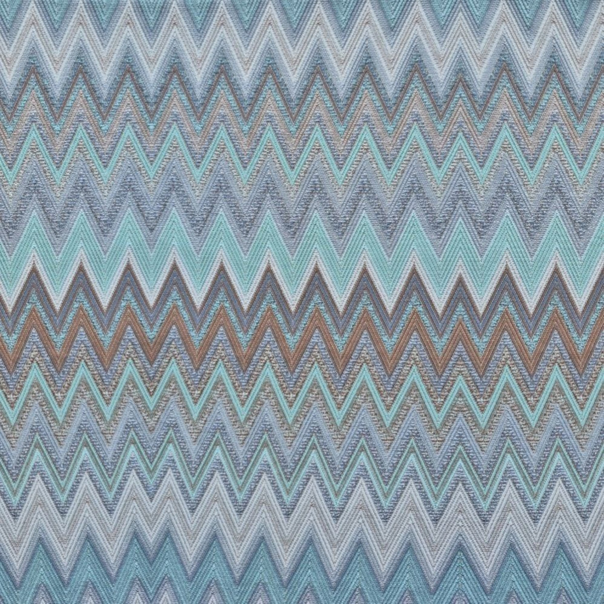 Ziggy W08 Multitone Muted Chevron Woven Fabric – 100% Polyester Upholstery & Curtain Material, Made in Turkey