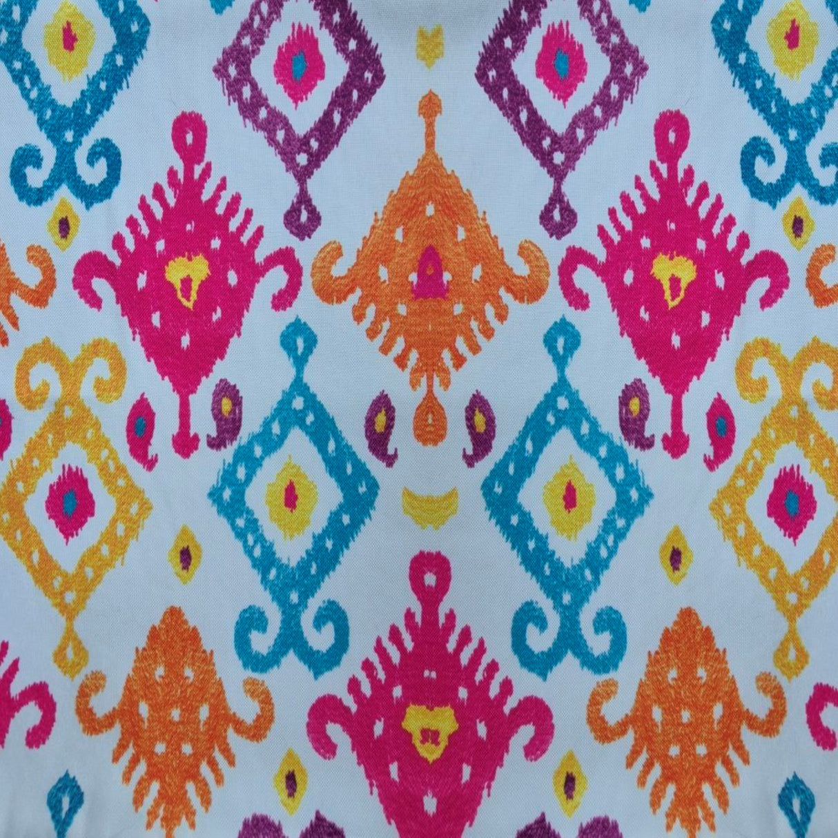 Ziggy P16 Multicolor Geometric Pattern Printed Fabric – 100% Polyester Upholstery Material, Made in Turkey