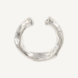 Luna Handcrafted Silver Ring – Abstract Organic Design in 925 Sterling Silver