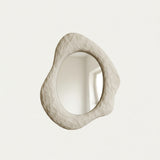 Tiva Mirror – Wabi-Sabi Inspired Sculptural Mirror with Organic Form and Natural Texture