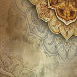 Tara Mandala Wallpaper – Elegant Contemporary Geometric Wall Décor
