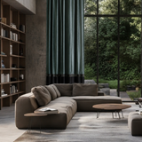 Berego – Petrol Green & Black Velvet Drapery Curtain With Linear Border Detail – For Modern & Luxurious Interiors