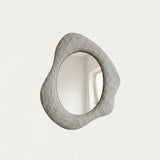 Tiva Mirror – Wabi-Sabi Inspired Sculptural Mirror with Organic Form and Natural Texture