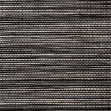 MDS025-PDS112 - Papel pintado de lujo con base negra mate: elegancia natural tejida para paredes