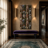 Majestic Empire - Luxury Frameless Printed Wallpaper Art Panel