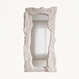 Arcadia Mirror – Wabi-Sabi Inspired Sculptural Mirror with Organic Form and Natural Texture