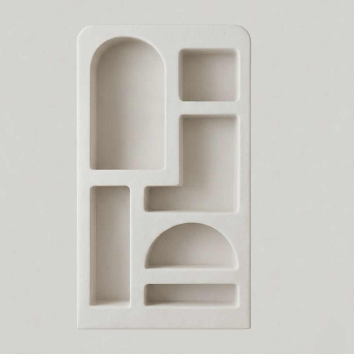 Kumo Display Unit – Wabi-Sabi Inspired Sculptural Shelving with Organic Form and Natural Texture
