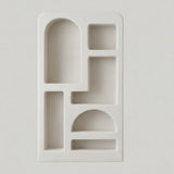 Kumo Display Unit – Wabi-Sabi Inspired Sculptural Shelving with Organic Form and Natural Texture