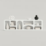 Casper Floor Display Unit – Wabi-Sabi Inspired Sculptural Shelving with Organic Form and Natural Texture