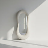 Jaz Mirror – Wabi-Sabi Inspired Full-Length Mirror with Organic Form and Natural Texture