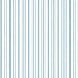 Vintage Blue Stripes Wallpaper – Classic Linear Pattern for Soft & Modern Interiors