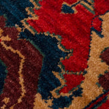 KADIM KDM 05 Red Vintage - Anatolian Motif Artisan New Zealand Wool Rug | Hand-Loomed, Non-Shedding & Easy-Clean