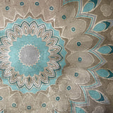 Jala Mandala Wallpaper – Elegant Contemporary Geometric Wall Décor