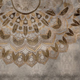 Amara Mandala Wallpaper – Elegant Contemporary Geometric Wall Décor