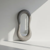 Jaz Mirror – Wabi-Sabi Inspired Full-Length Mirror with Organic Form and Natural Texture
