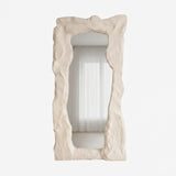 Arcadia Mirror – Wabi-Sabi Inspired Sculptural Mirror with Organic Form and Natural Texture