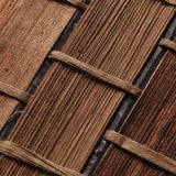 MDS024-PTB201 - Luxury Bamboo Grasscloth Wallpaper – Natural Brown Veneer for Serene Interiors