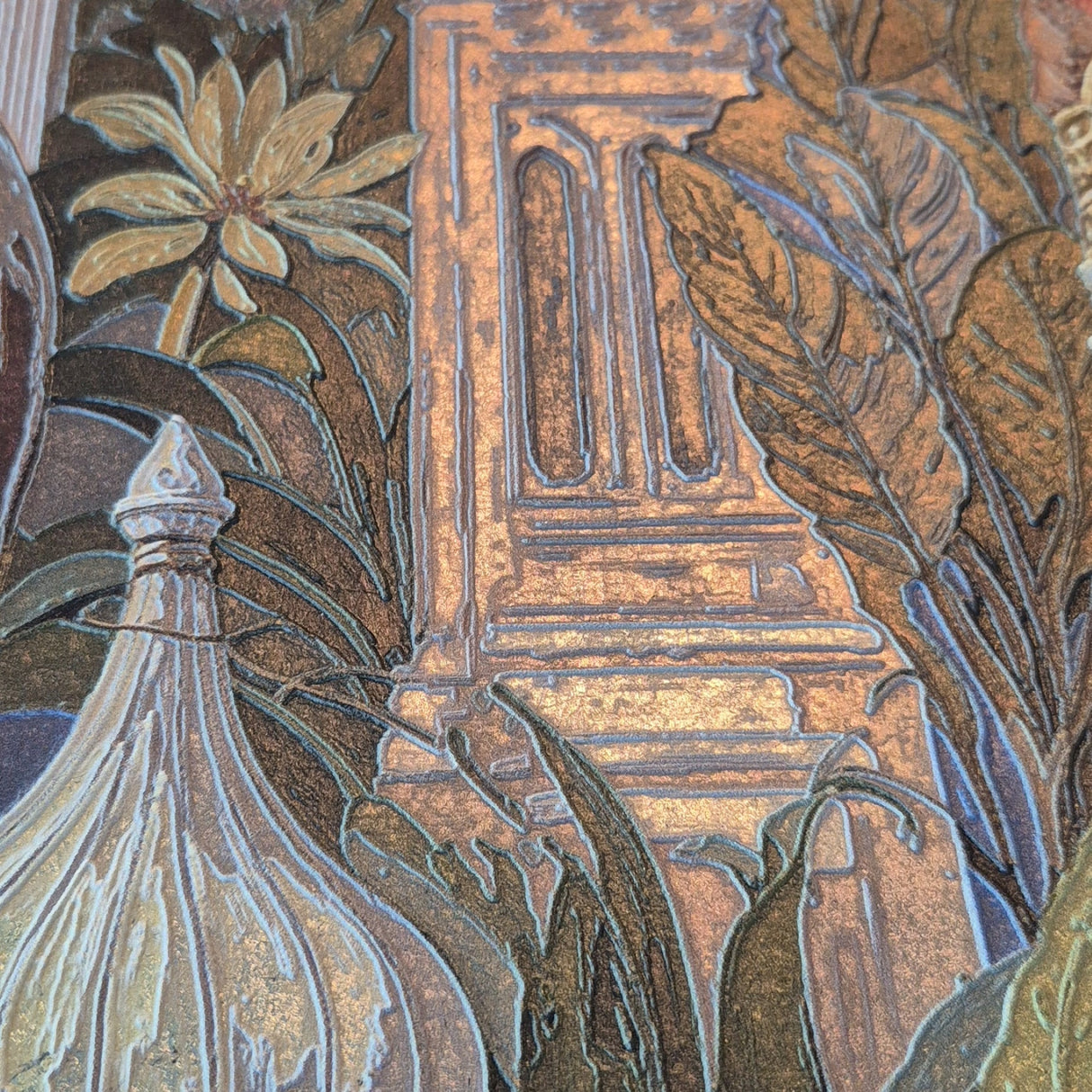 Majestic Empire - Luxury Frameless 3D Embossed Wallpaper Art Panel