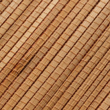MDS023-ATTG101 - Papel pintado de lujo de bambú y hierba: chapa dorada natural para interiores serenos