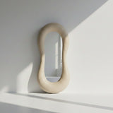 Jaz Mirror – Wabi-Sabi Inspired Full-Length Mirror with Organic Form and Natural Texture