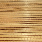 MDS023-ATTG101 - Papel pintado de lujo de bambú y hierba: chapa dorada natural para interiores serenos