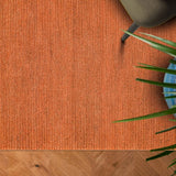 Fine Choti Fine Rust – Artisan Hand-Woven Natural Jute Rug