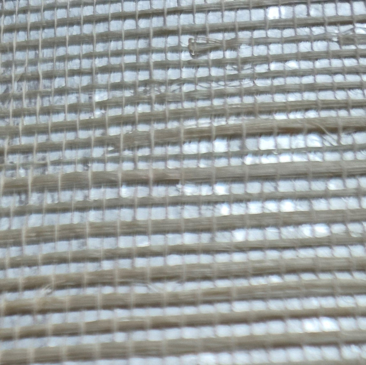 MDS014-PMG401 - Luxury Grasscloth Wallpaper with Silver Base – Woven Natural Elegance for Walls