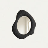 Tiva Mirror – Wabi-Sabi Inspired Sculptural Mirror with Organic Form and Natural Texture