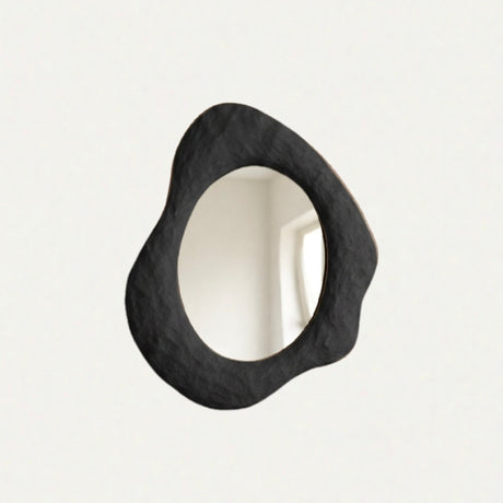 Tiva Mirror – Wabi-Sabi Inspired Sculptural Mirror with Organic Form and Natural Texture