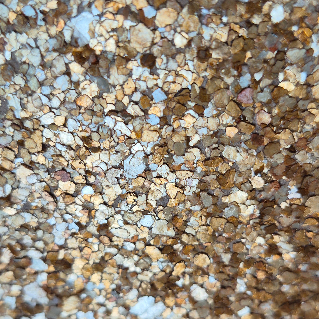 MDS006-PMC5002 - Luxury Mica Flake Glittering Copper Wallpaper - Natural Elegance for Walls