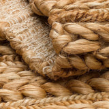 Choti Choti Mix – Artisan Hand-Woven Natural Jute Rug