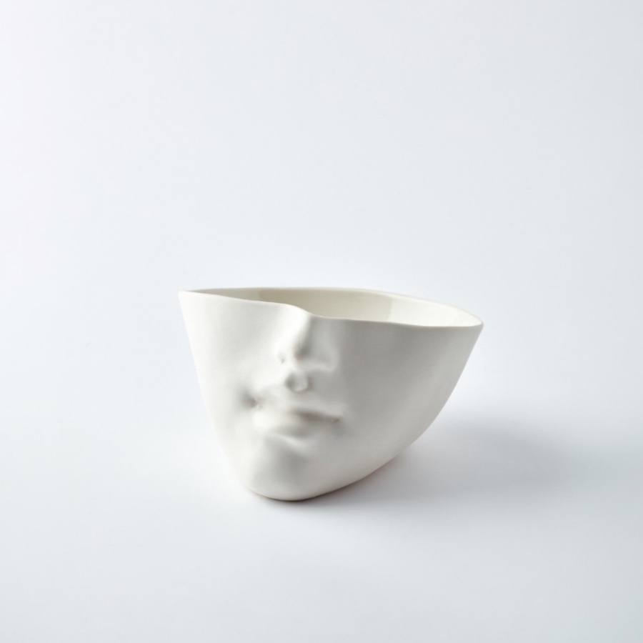 Infinity Man Porcelain Bowl - Elegant Tableware With 24K Gold Details for Stylish Tables