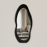 Siro Mirror – Wabi-Sabi Inspired Full-Length Mirror with Organic Form and Natural Texture